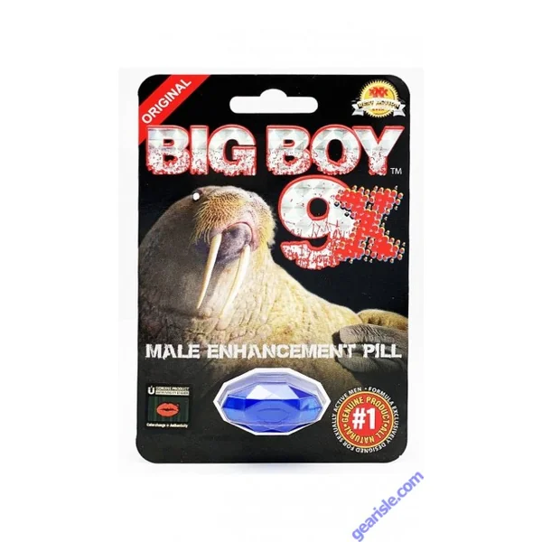 Big Boy 9X Male Enhancement Pill Triple Maximum Hot Boy