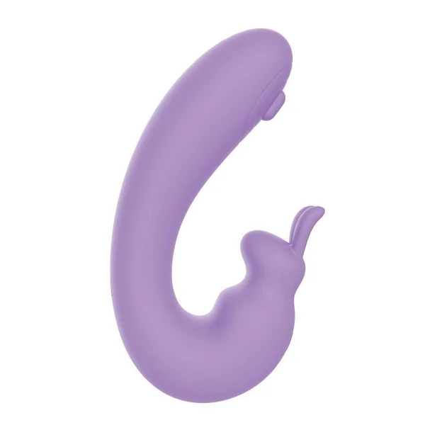 Blaze Bunny Thumper Rechargeable Silicone Vibrator – Lavender