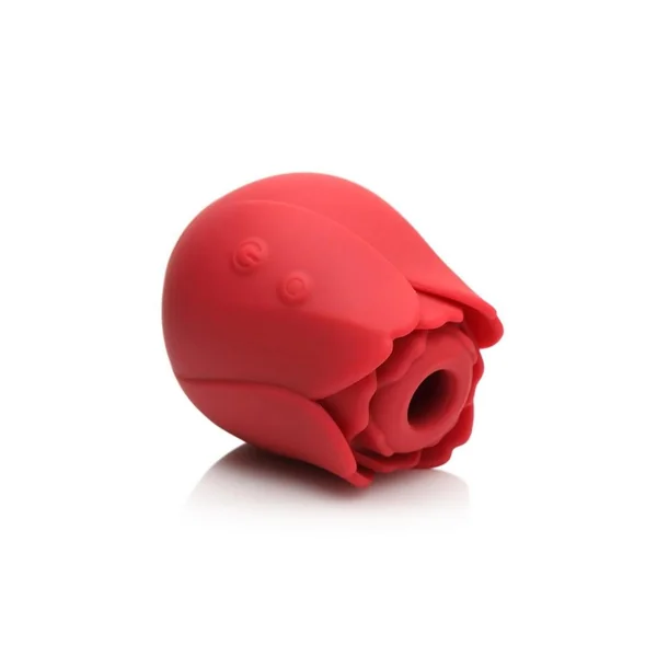 Bloomgasm Cyber Rose Sucking and Vibrating Digital Rechargeable Silicone Clitoral Stimulator