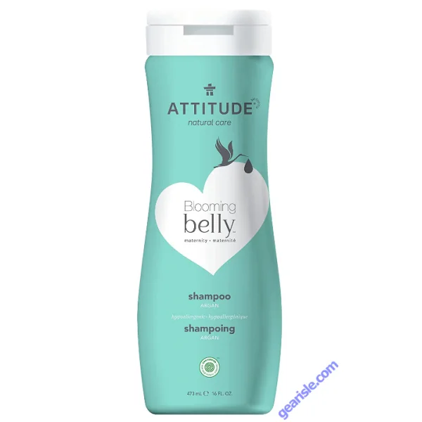 Blooming Belly Pregnancy Shampoo Hypoallergenic Argan 16 oz Attitude