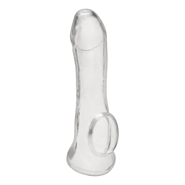 Blue Line Transparent Penis Enhancing Sleeve Extension 6.25 Inch