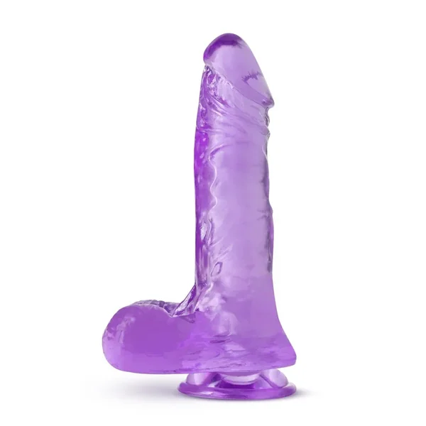 Blush B Yours Plus Ram N’ Jam 8″ Dildo Purple Realistic Dong w Balls