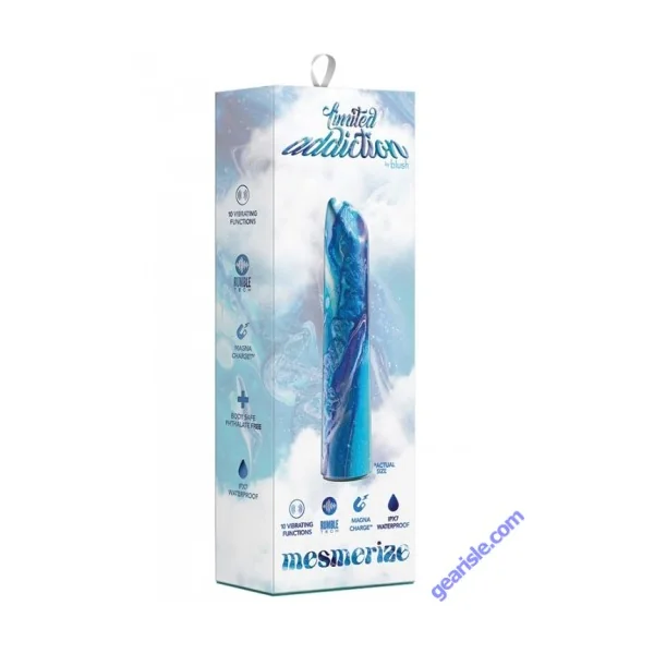Blush Limited Addiction Mesmerize Power Bullet Vibrator Waterproof