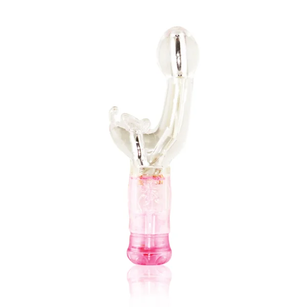 Blush Novelties Eves Delight Dual Vibrator Clear