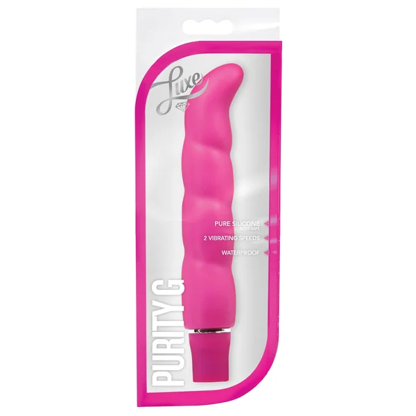 Blush Purity G Silicone Vibrator - Pink