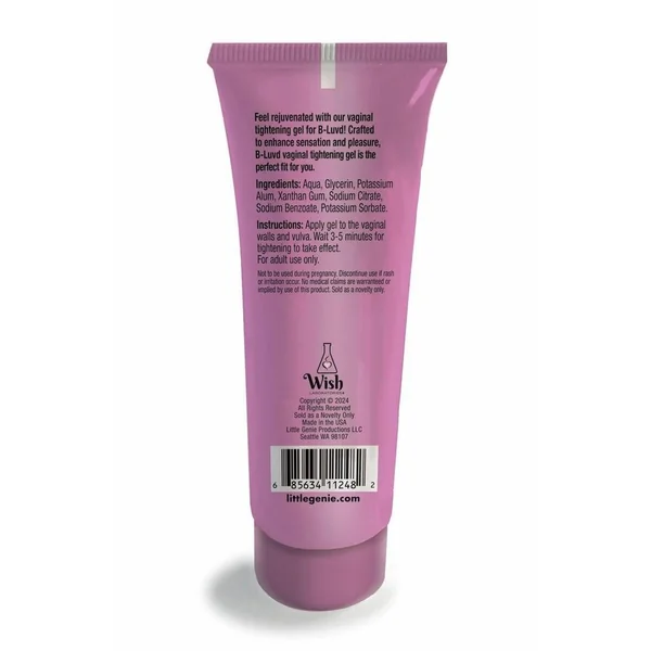 B-Luvd Vaginal Tightening Gel 2oz