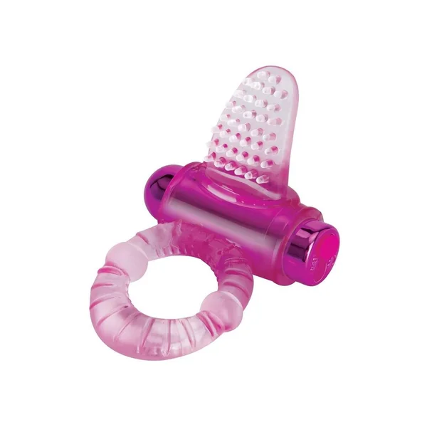 Bodiywand Rechargeable Silicone Lick It Pleasure Ring – Pink
