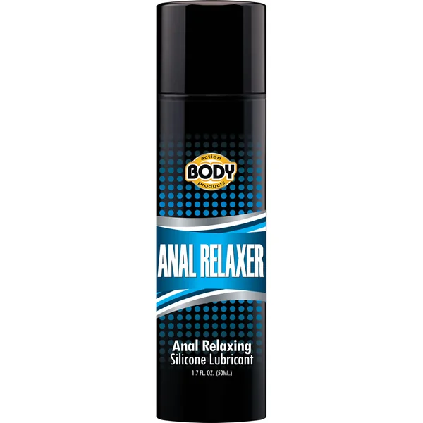 Body Action Anal Relaxer Silicone Lubricant 1.7oz