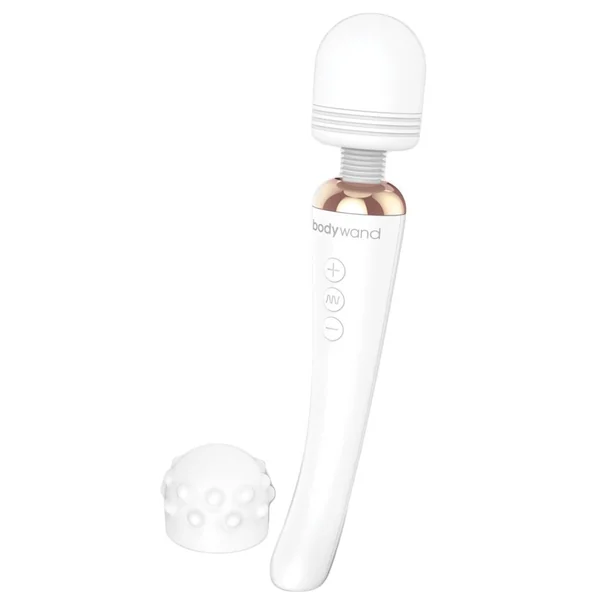 Bodywand Curve Compact Rechargeable Wand Massager White