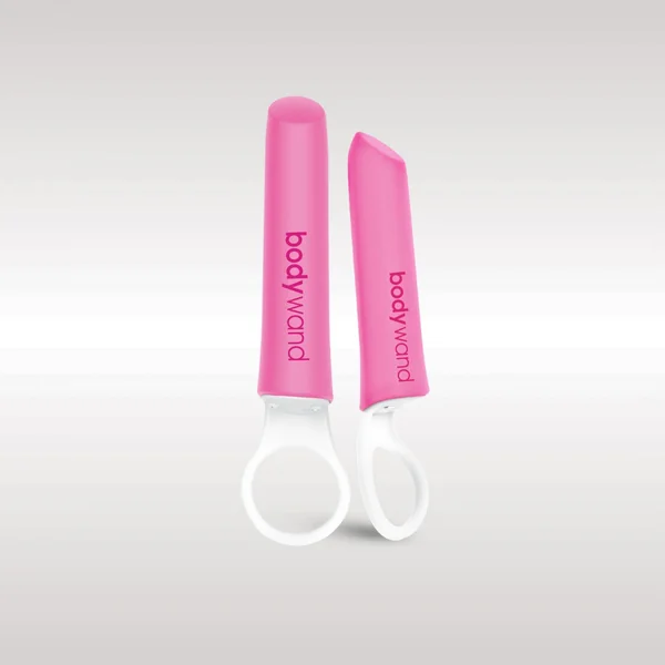 Bodywand Date Night Lipstick Vibrator With Finger Sling Pink
