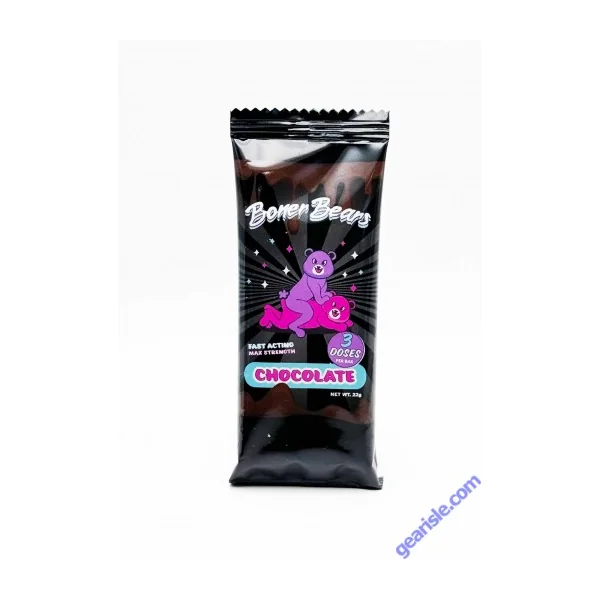 Boner Bears Chocolate Male Enhancement 3 Doses Pack