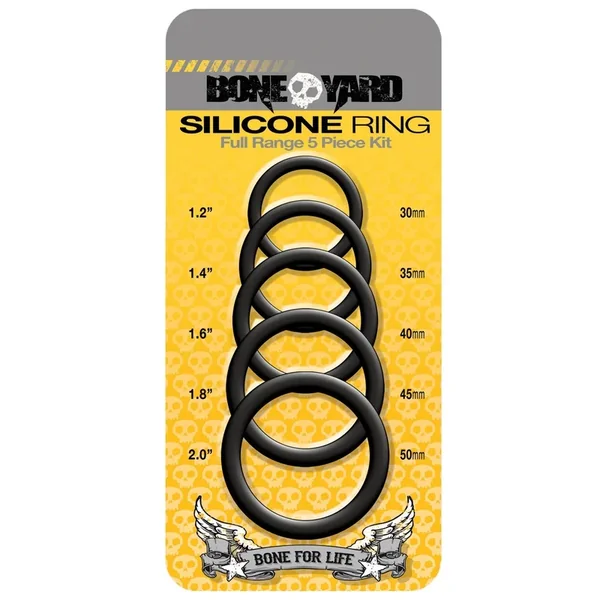 Boneyard 5 pc Silicone Ring Kit