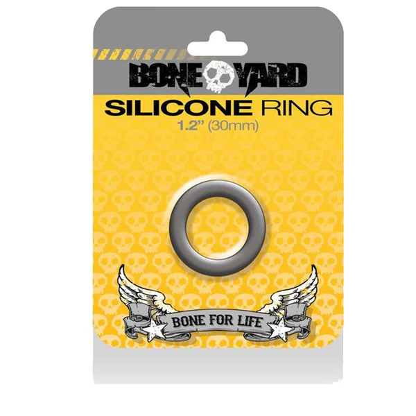 Boneyard Silicone Ring 30mm Grey