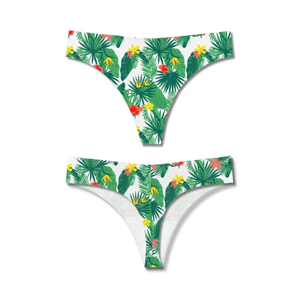 Bonks Tropic Like It's Hot Seamless Thong O/S