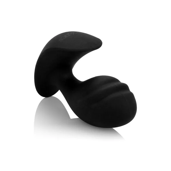 Booty Ball Petite Probe Silicone Anal Plug Black 2.75 Inch