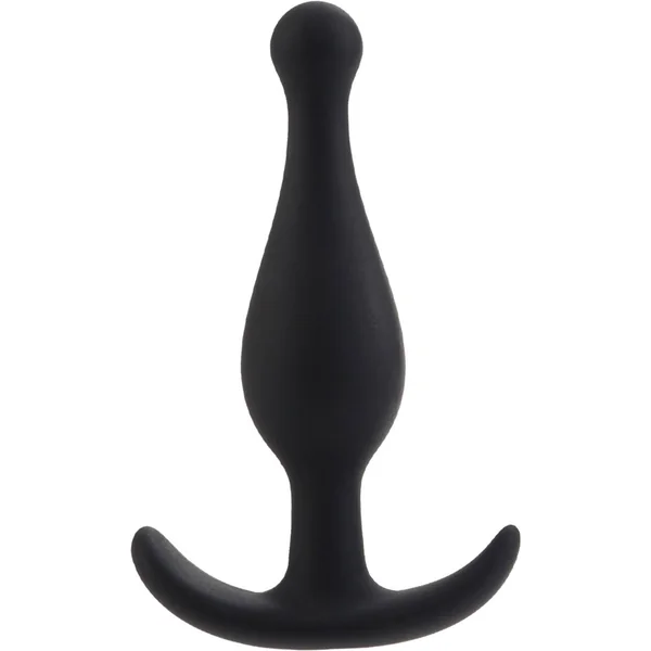 Booty Call Booty Rocker Silicone Anal Plug Black