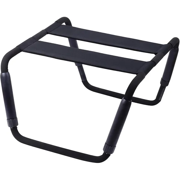 Bouncer Sex Chair by Fetish Pleasure Play in Black