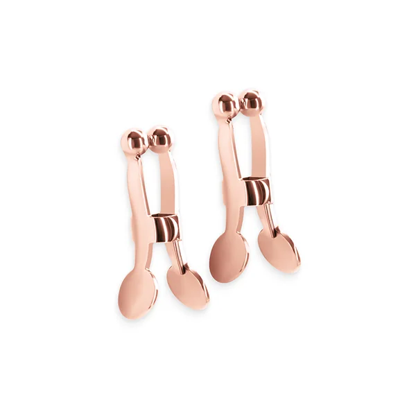 Bound C1 Nipple Clamps – Rose Gold
