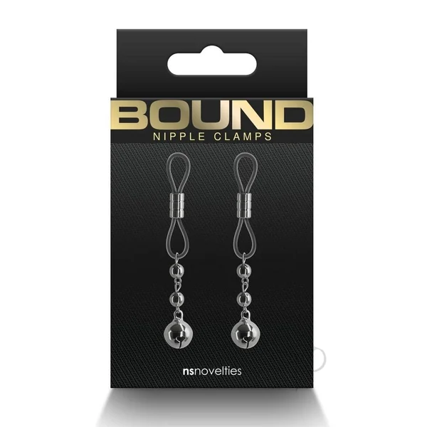 Bound Nipple Clamps D1 - Gunmetal Gray