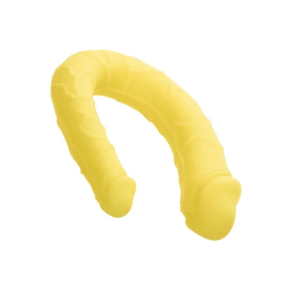 Boundless AC/DC Silicone Bendable Double Dong – Yellow