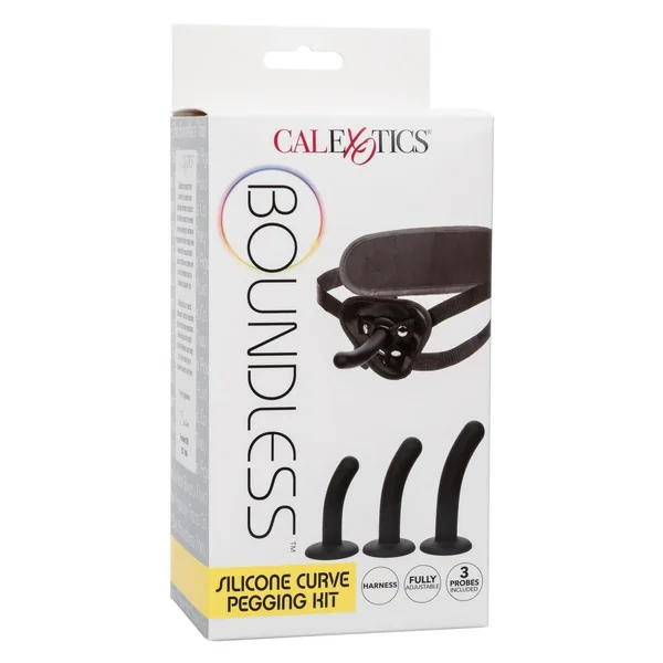 Boundless Silicone Pegging Kit - Curve Dildos