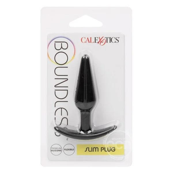 Boundless Slim Silicone Plug - Black