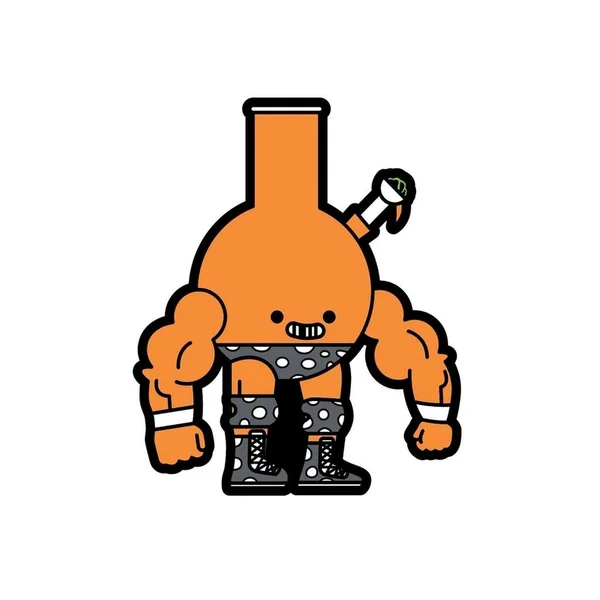 Box Brown Dusty Bong Enamel Pin – Multicolor