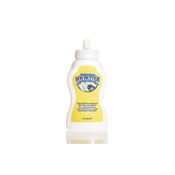 Boy Butter Oil Based Lubricant, 9 oz. Squeeze