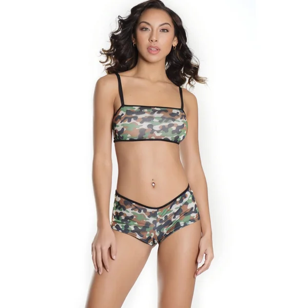 Bralette & Booty Short Set