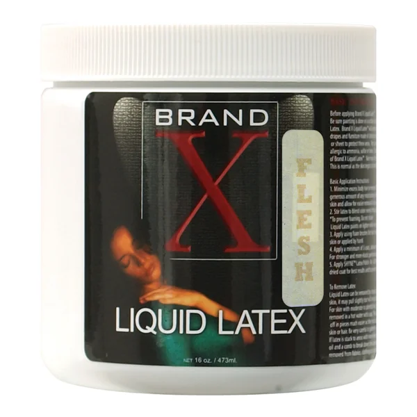 Brand X Liquid Latex - 16 oz Flesh