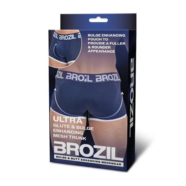 Brozil Mesh Boxer S/m Nvy