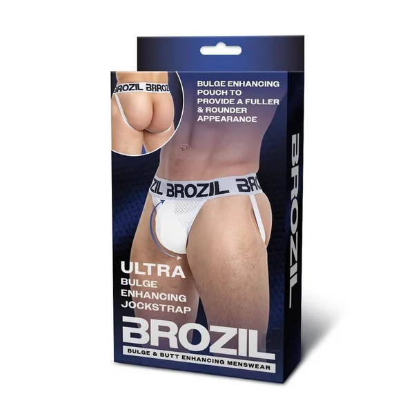 Brozil Mesh Jocks L/xl Wht