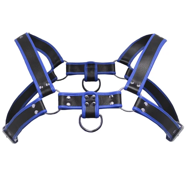 Bulldog Harness Blue