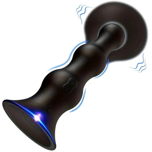 Butt Plug Prostate Massager Silicone 10 Vibration Modes Anal Sex Toy