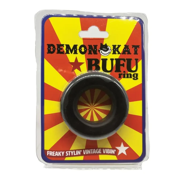 Buy Demon Kat BuFu Ring - Black
