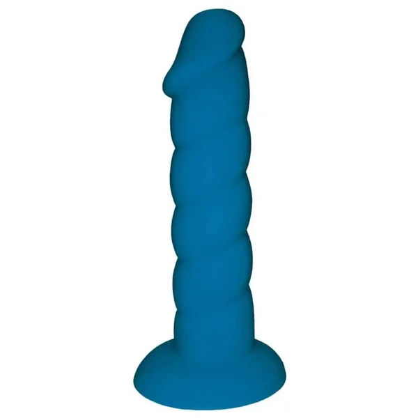 Buy Rock Candy Suga Daddy Silicone Dildo - 8" Blue
