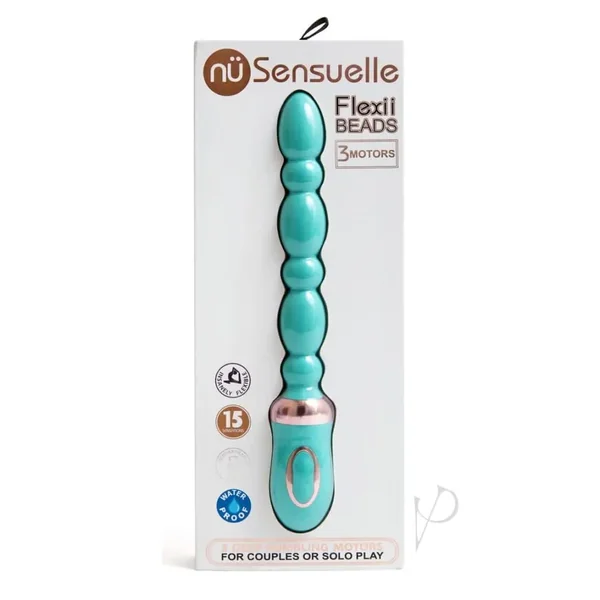 Buy Sensuelle Flexii Beads Electric Blue