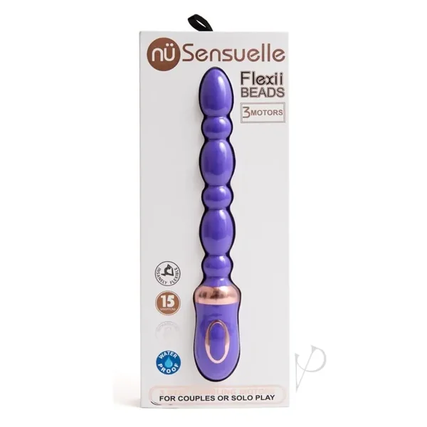 Buy Sensuelle Flexii Beads Ultra Violet