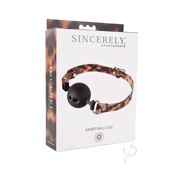 Buy Sincerely Amber Ball Gag
