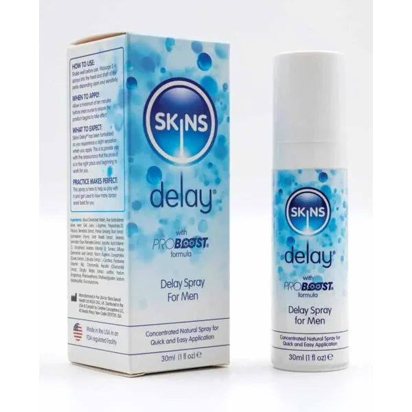 Buy Skins Natural Delay Spray - 30 ml