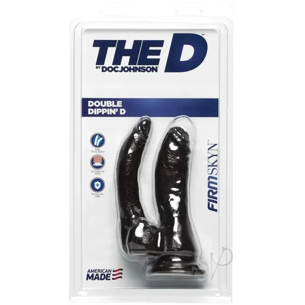Buy The D Double Dippin D Firmskyn Chocolate Non Vibrating