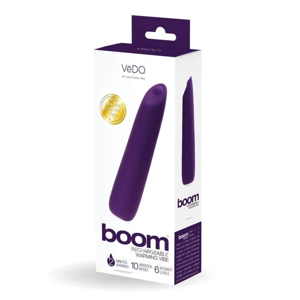 Buy VeDO Boom Rechargeable Ultra Powerful Vibe - Purple