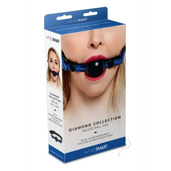 Buy Whipsmart Deluxe Ball Gag Blue