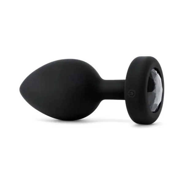 B-Vibe Vibrating Jewel Plug 2XL - Black