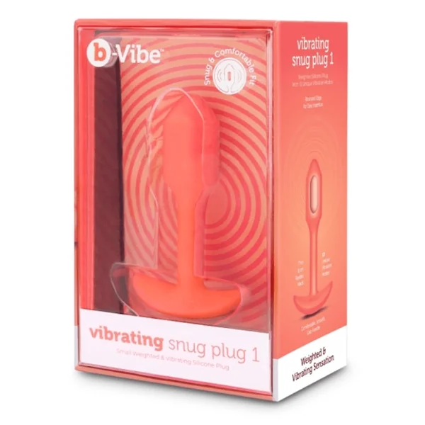 b-Vibe Vibrating Snug Plug 1