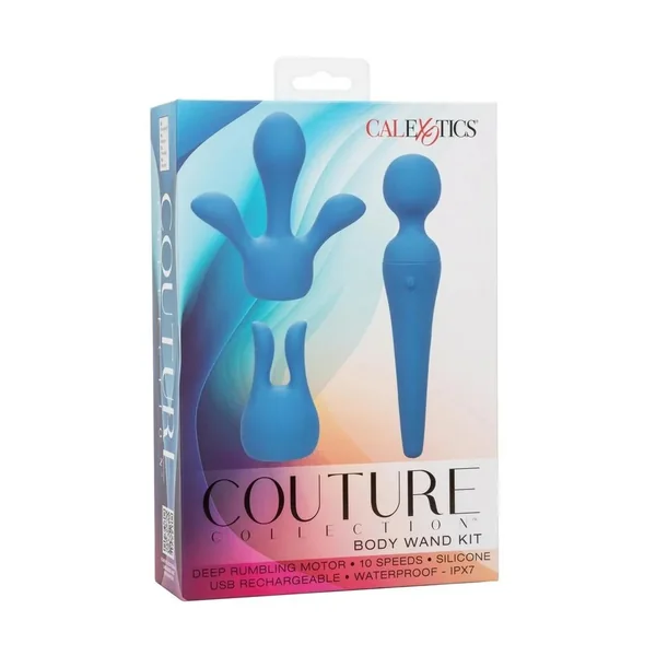CalExotics Couture Collection Rechargeable Silicone Body Wand Kit