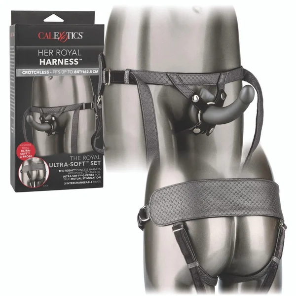Calexotics Her Royal Harness The Royal Ultra-Soft Set