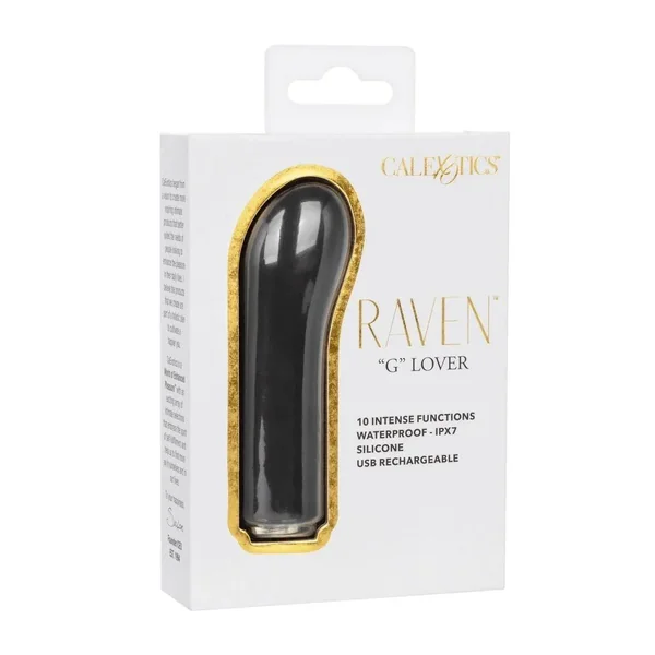 CalExotics Raven G Lover Silicone Rechargeable G-Spot Vibrator