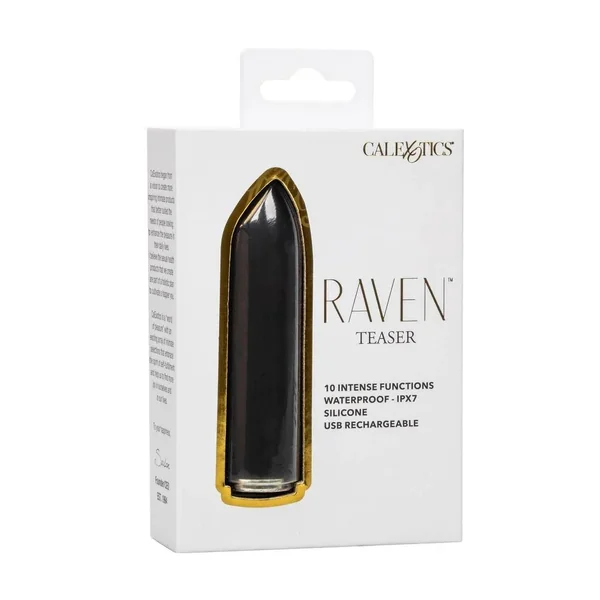 CalExotics Raven Teaser Rechargeable Silicone Bullet