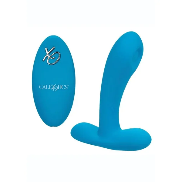 CalExotics Silicone Remote Pulsing Pleaser Rechargeable Vibrator with Remote Control